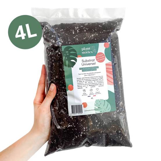 Substrat Universel enrichi en Mycorhize et Bacillus - Qualité Supérieure - Terreau universel - 4L - Image 1