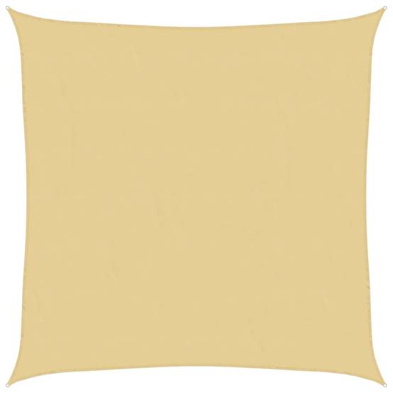 Maison Chic - Voile d'ombrage - Voile solaire sable 2,5x2,5 m 100 % polyester oxford - Image 1