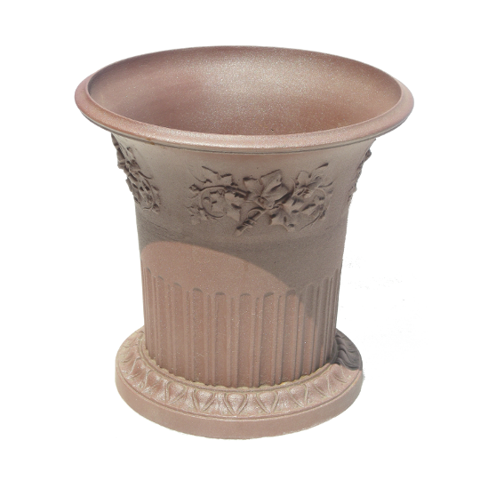 Vase Feuille de houblon Brun Antique, Dommartin - Imagen 1