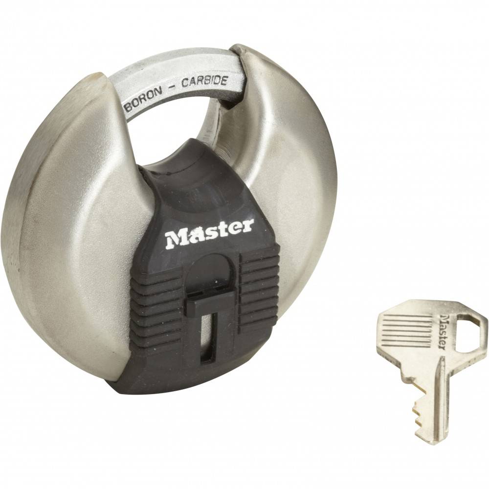 Master Lock - Cadenas à clé MASTER LOCK acier, l.70 mm - Image 1