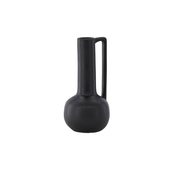 Vase Design en Céramique "Allis" 36cm Noir - Image 2