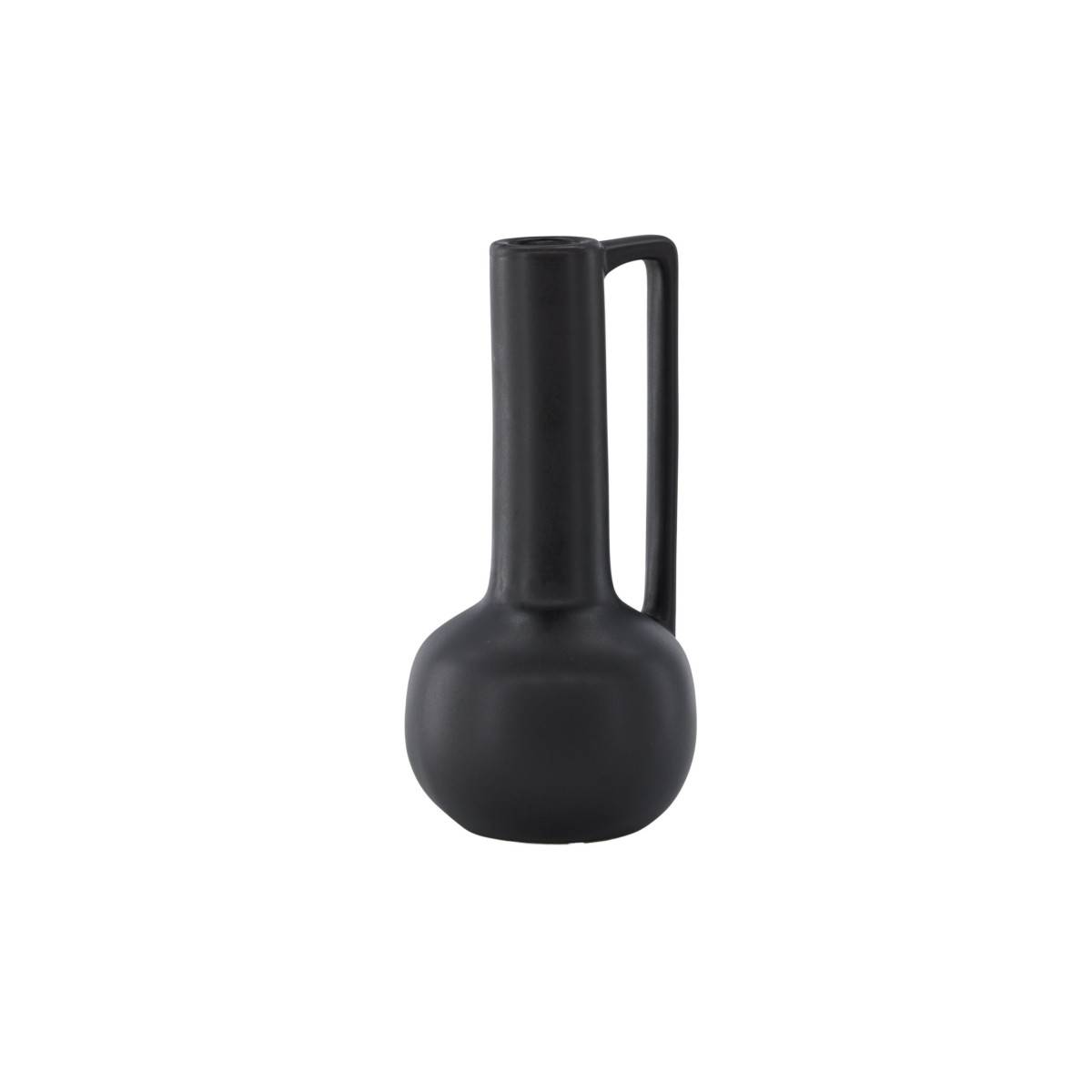 Vase Design en Céramique "Allis" 36cm Noir - Image 2