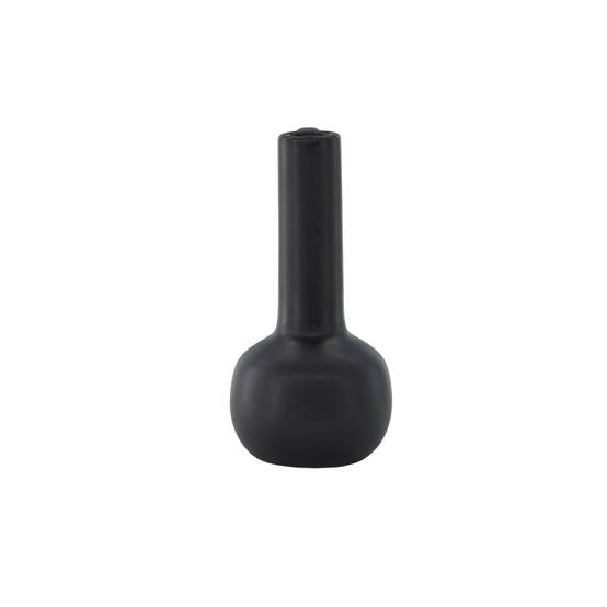 Vase Design en Céramique "Allis" 36cm Noir - Image 4