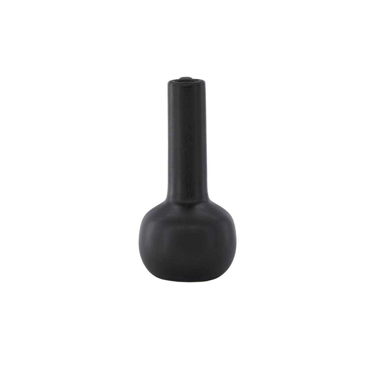 Vase Design en Céramique "Allis" 36cm Noir - Image 4