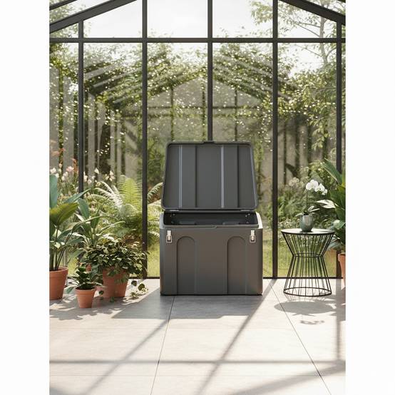Coffre de rangement 140l- plast'up rotomoulage - Imagen 4