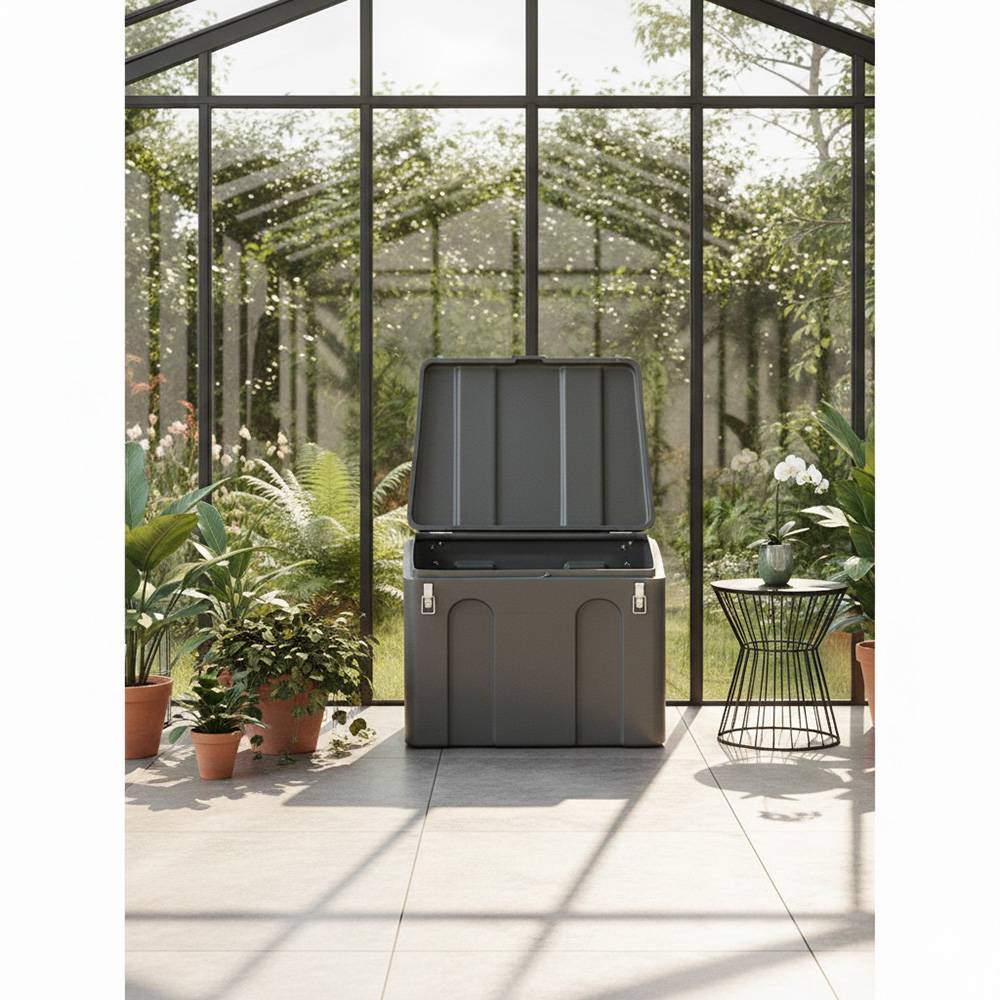 Coffre de rangement 140l- plast'up rotomoulage - Imagen 4