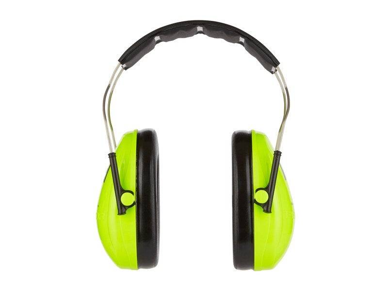 Casque antibruit snr 27 db 3M Peltor pour enfant vert 87-98db - Image 1