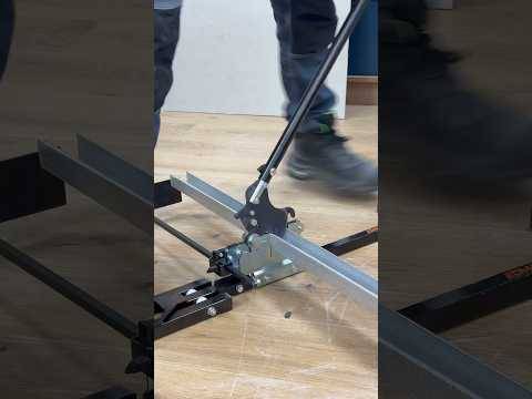 Guillotine Duotop EDMA à rails et montants de 48 mm et tiges filetées de 6 mm (M6) - 061655 - Imagen 2