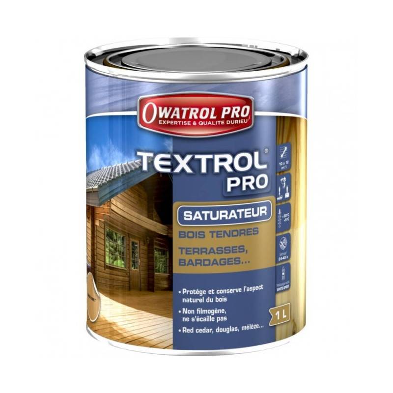 Owatrol - Saturateur bois Textrol Pro 1L OWATROL - Teintes: Chêne doré