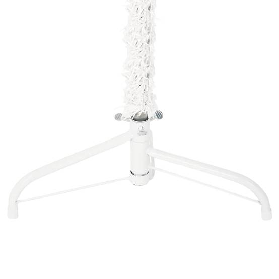 ComfortXL - Demi sapin de Noël mural PVC gain de place pour fête Blanc 180 cm – ComfortXL Outdoor Living - Image 7