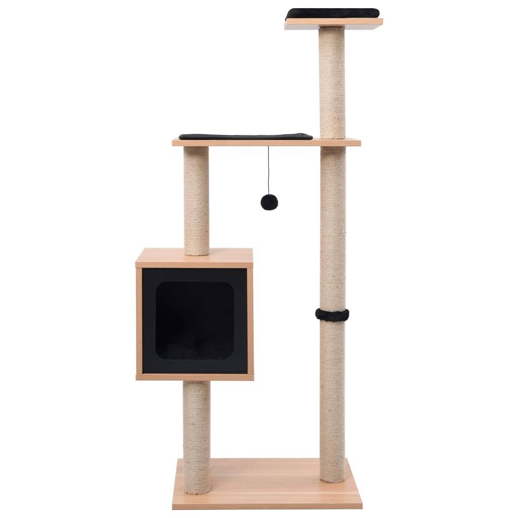Vidaxl - Arbre à chat avec tapis à gratter en sisal 123 cm vidaXL 170920 - Imagen 2