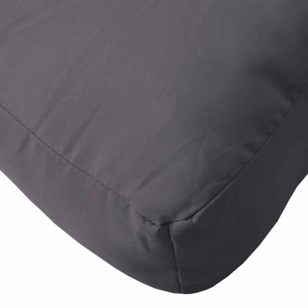 Ensemble Coussins pour Canapé Palette Tissu Polyester Déperlant pour Jardin Anthracite – ComfortXL Outdoor Living - Image 7