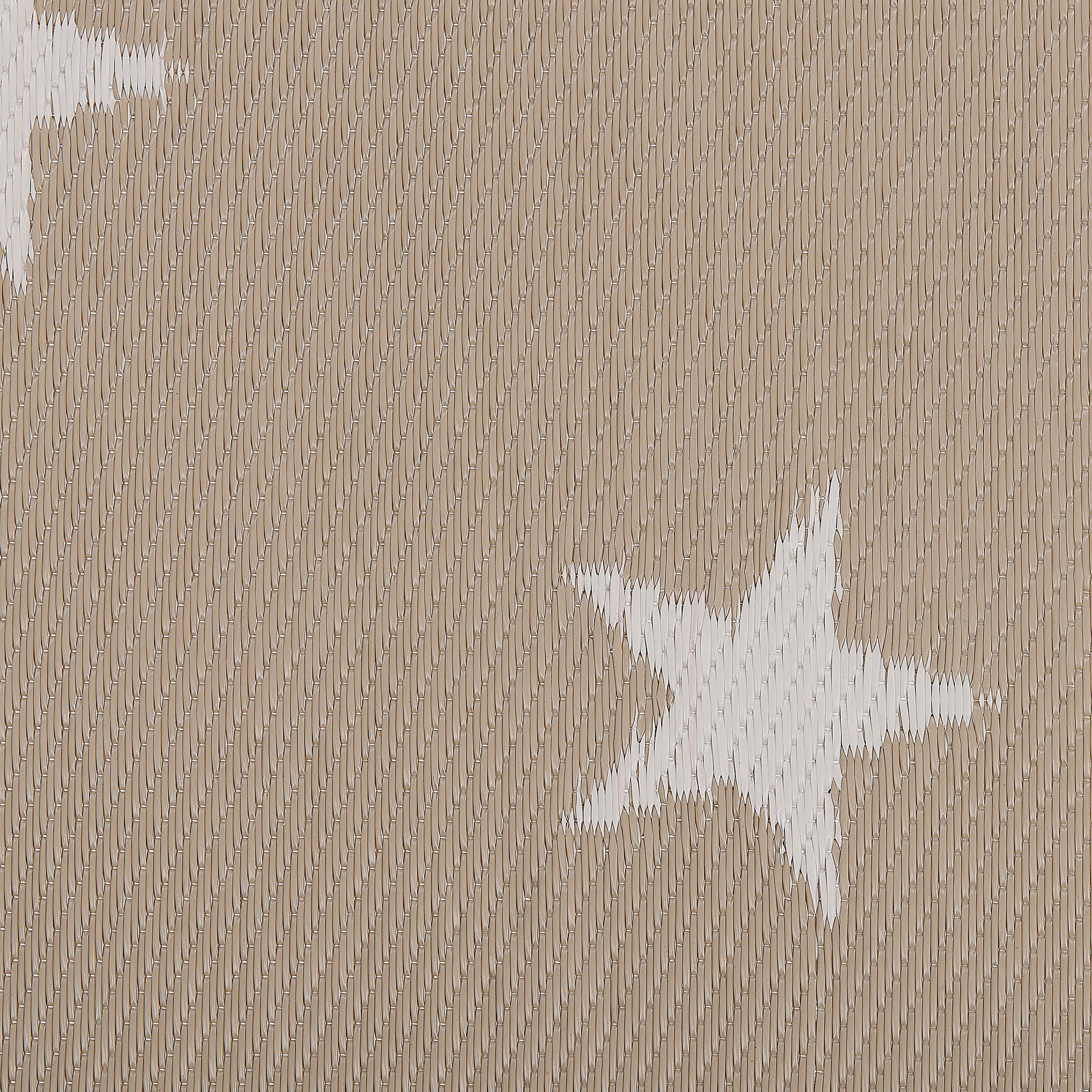 Beliani - Tapis d'extérieur Polypropylène Beige sable LATUR - Beliani - Imagen 6