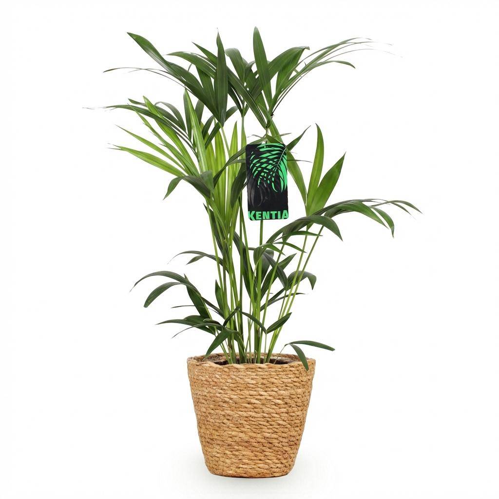 La Green Touch - Kentia Palm – Howea Forsteriana - Cache-pot gris – Pot 19 cm - Image 4