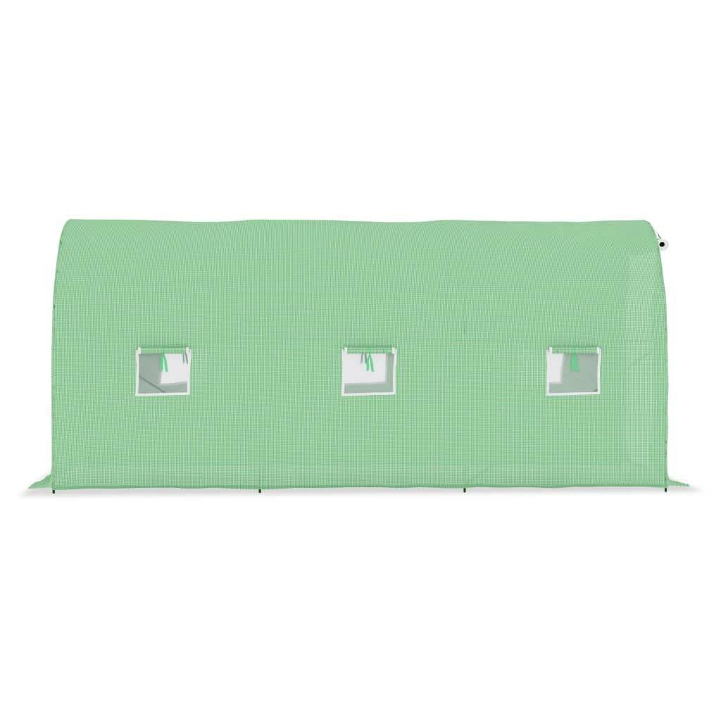 Serre de jardin 9m² - Serre de culture 4,5x2x2 m MAISON CHIC - Image 4
