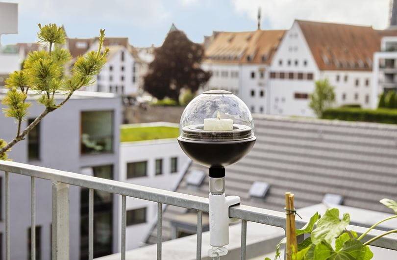 Gardena - Support pour balcon ClickUp!  -  garde-corps de 1 à 6 cm et diamètre jusqu'à 5 cm Gardena - Image 5