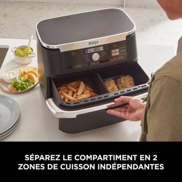 Friteuse Electrique  sans huile NINJA - Foodi Flex AF500EU - Capacité 10,4L - 7 programmes de cuisson - 2470W - Image 5