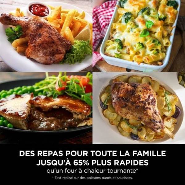 Friteuse Electrique  sans huile NINJA - Foodi Flex AF500EU - Capacité 10,4L - 7 programmes de cuisson - 2470W - Image 6