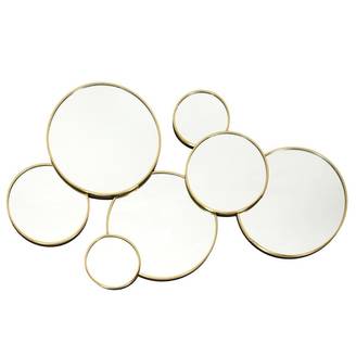 ALTOBUY - Miroir Rond Doré Décoratif - JARON