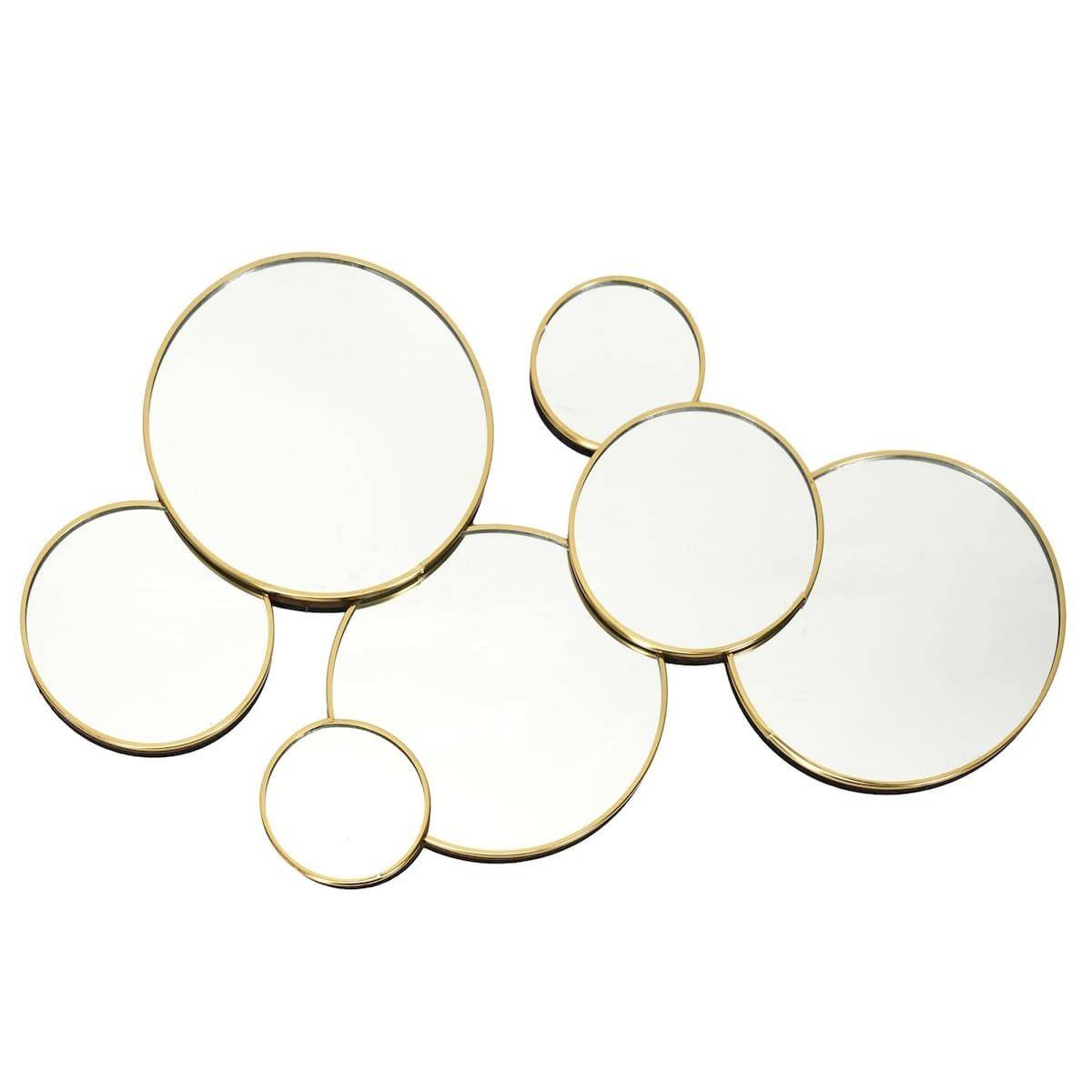 ALTOBUY - Miroir Rond Doré Décoratif - JARON