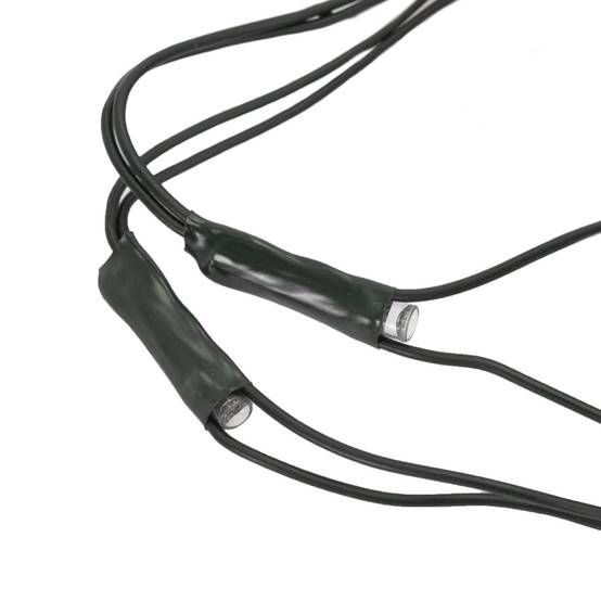 Ecd-Germany - Guirlande lumineuse filet lumineux 160 LED intérieur extérieur IP44 blanc froid - Imagen 4