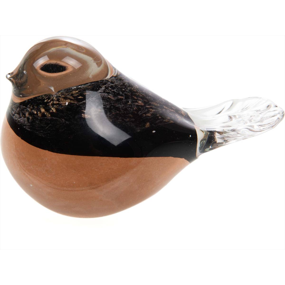 Amadeus - Oiseau décoratif en verre sulfuré Beth