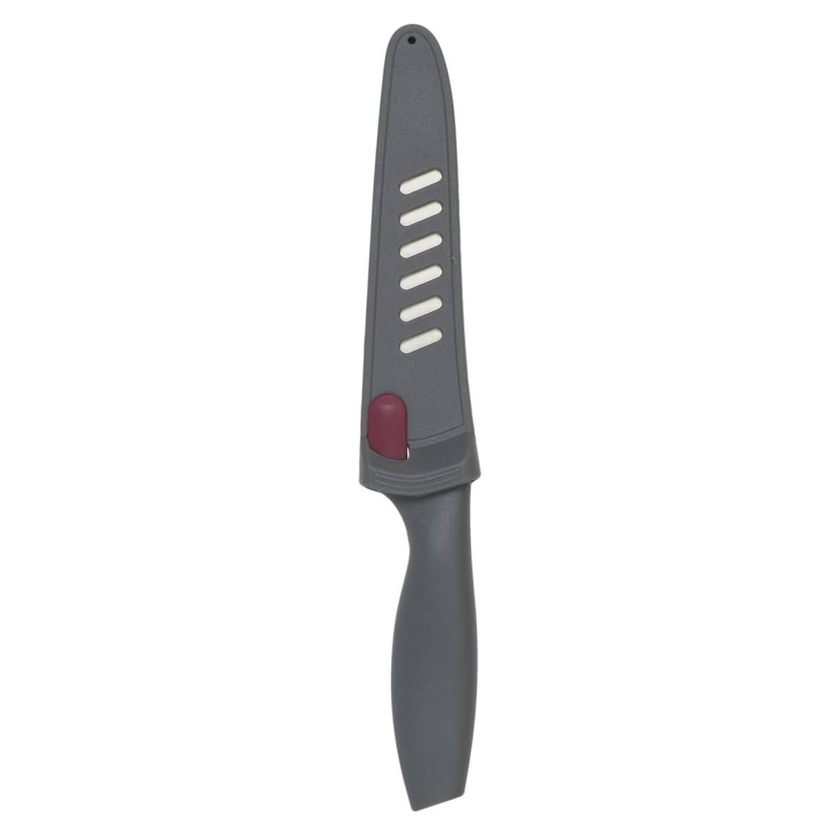 Cook Concept - Couteau d'Office Avec Aiguiseur "Allure" 25cm Gris - Image 2