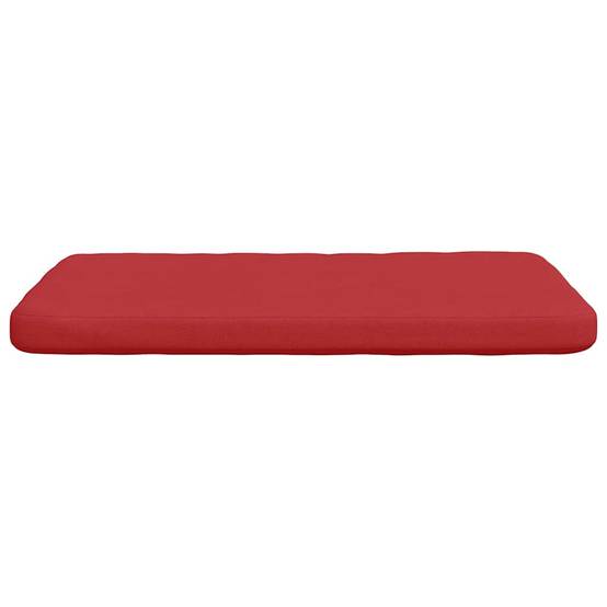 Galettes de Chaise Tissu Lot de 4 avec Attaches Amovibles pour Salon Rouge 40x40x3 cm – ComfortXL Outdoor Living - Image 6