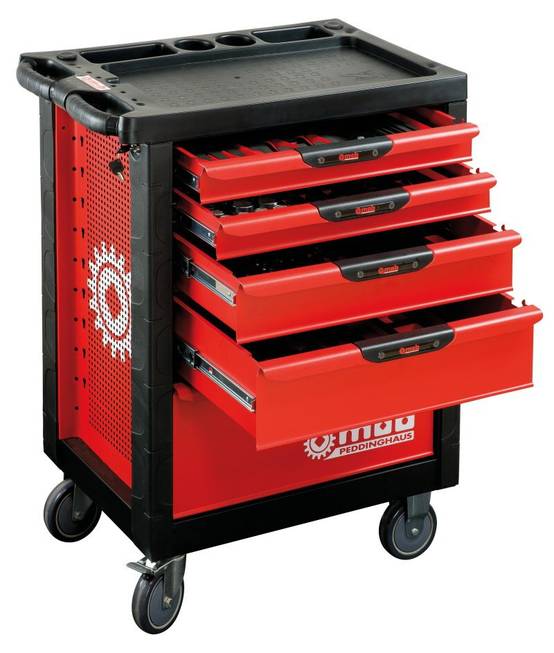 Servante d'atelier PROLINER 5 tiroirs – 141 pièces - MOB - Image 1