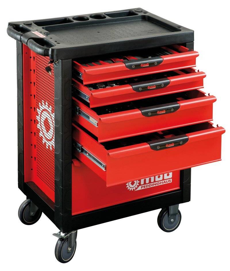 Servante d'atelier PROLINER 5 tiroirs – 141 pièces - MOB - Image 1
