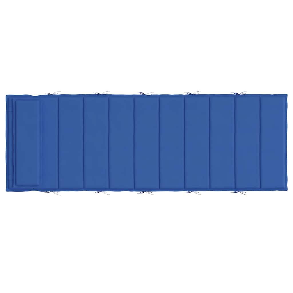 ComfortXL - Coussin de Chaise Longue Tissu Oxford Résistant à l'eau pour Transat de Jardin Bleu Royal 180x60cm – ComfortXL Outdoor Living - Image 5