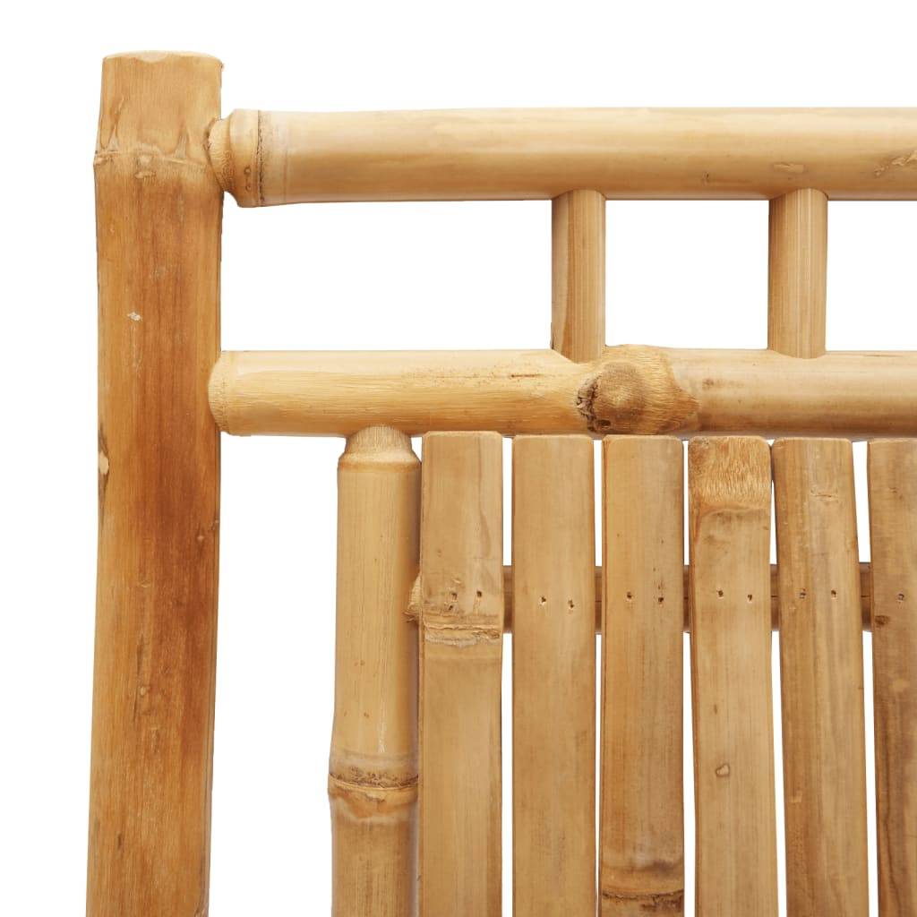 Vidaxl - Chaises pliantes (lot de 2) 46 x 66 x 99 cm en bambou vidaXL 368037 - Image 4