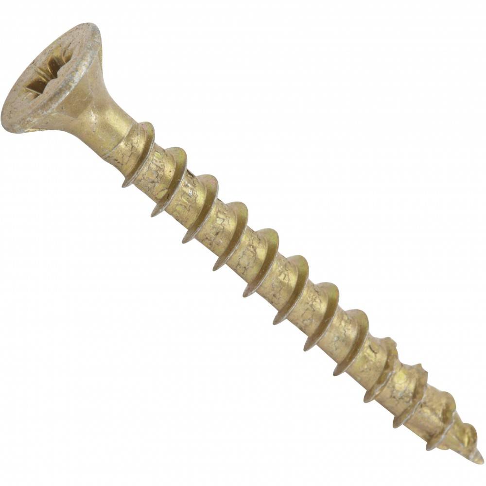 Spax - Lot de 40 vis acier tête fraisée pozidriv SPAX, Diam.4.5 mm x L.40 mm - Image 3