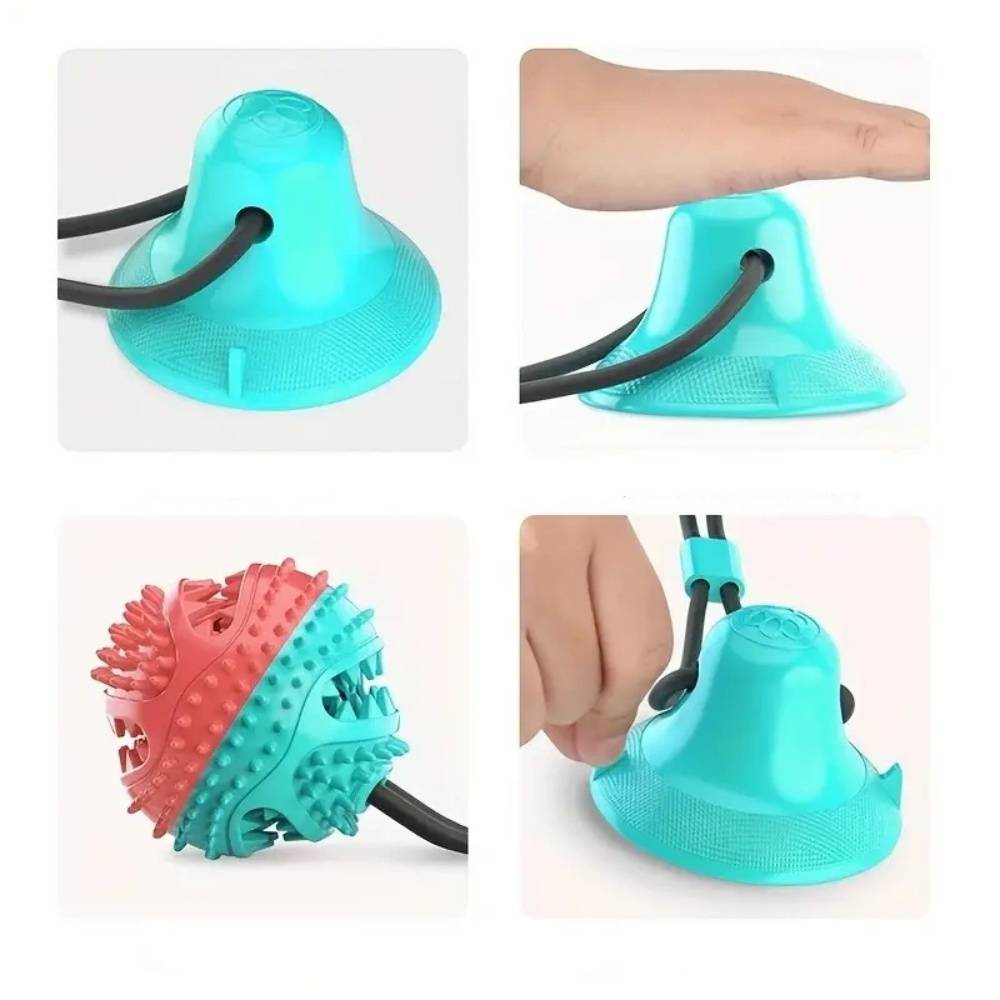IntiMeg - Jouet interactif pour chien avec corde à tirer IntiMeg - Image 2