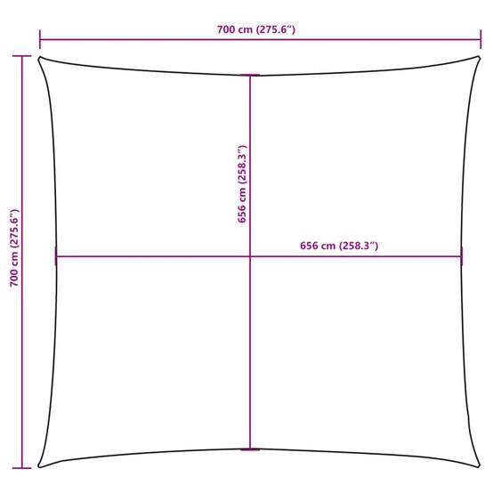 Prolenta Premium - Store banne polyuréthane jaune 7 x 7 m - Prolenta premium p383.8 - Image 6