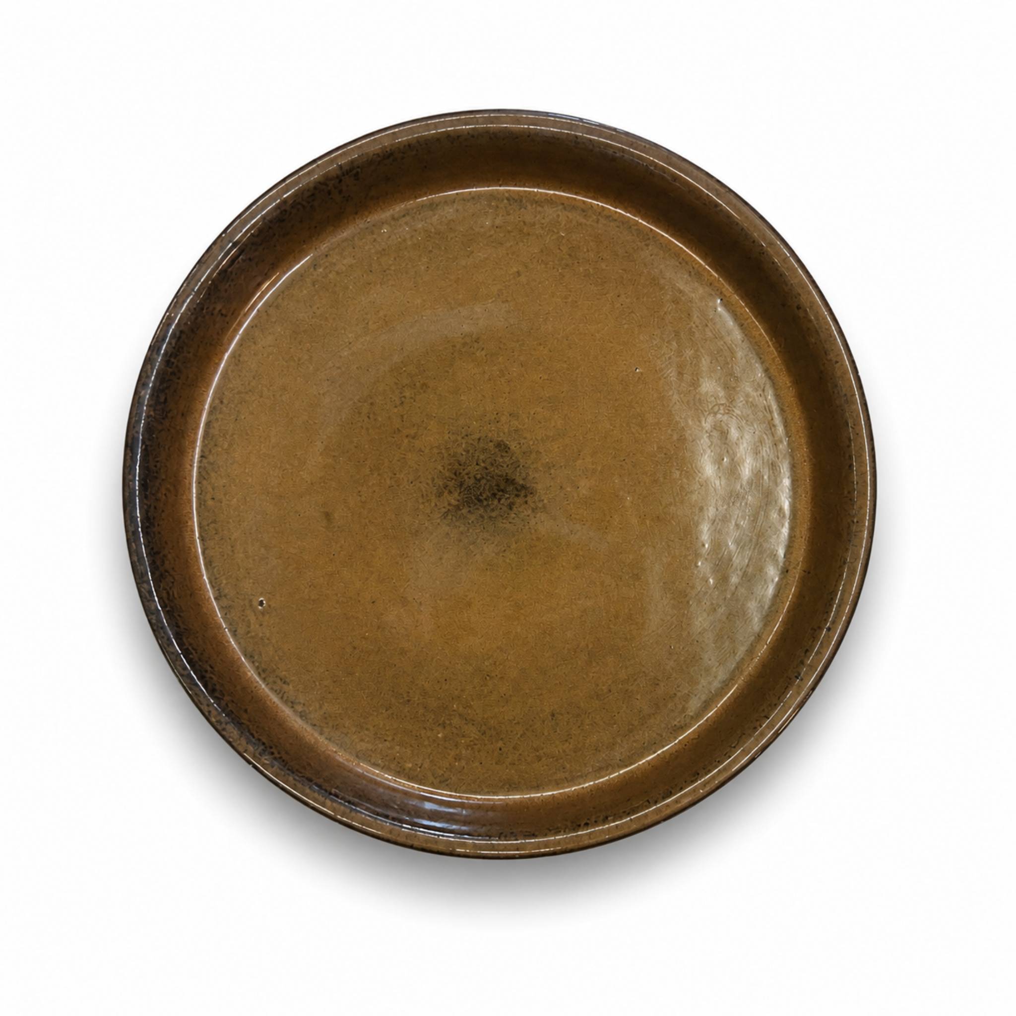Provencelia - Soucoupe ronde 24cm miel ambré - Image 1