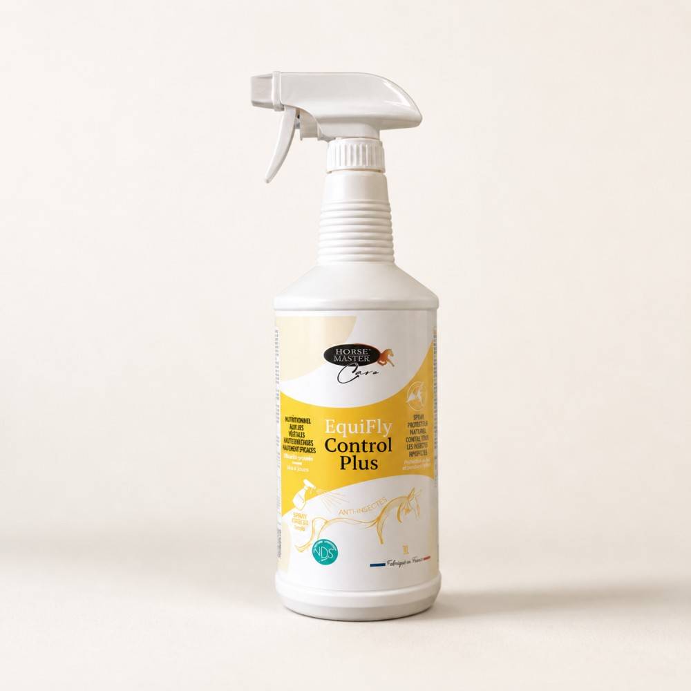 EQUIFLY Control Plus - Répulsif Mouches et Taons pour Cheval 1  L - Image 1