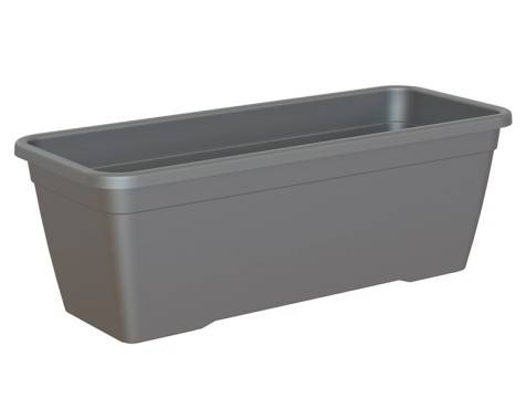 Artevasi - Jardinière Venezia L Plastique Antracite 60 cm - ARTEVASI