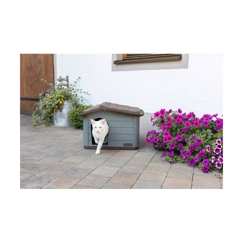 Maison Pour Chat - Kerbl - Paola Eco Xl - 75 X 59 X 55 Cm - Intérieur/extérieur - Image 4