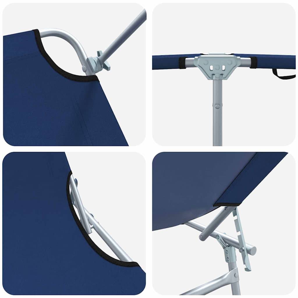 Vidaxl - Transat 2 pc Polyester Bleu vidaXL 42003059 - Image 9