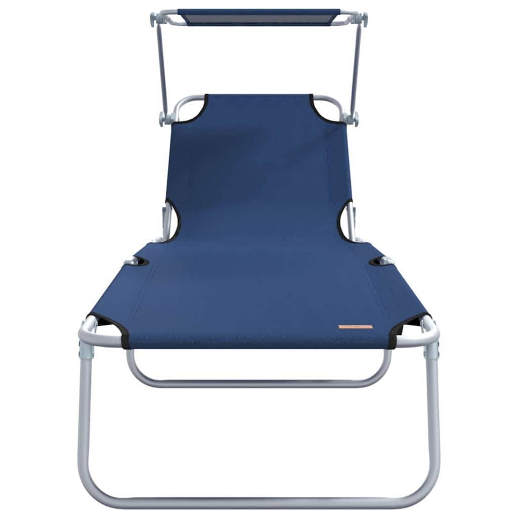 Vidaxl - Transat 2 pc Polyester Bleu vidaXL 42003059 - Image 6