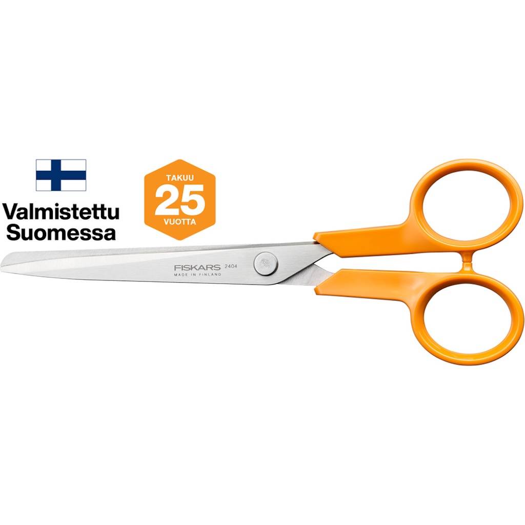 Fiskars - Ciseaux universels - - acier inoxydable ambidextres coupe durable - Image 1