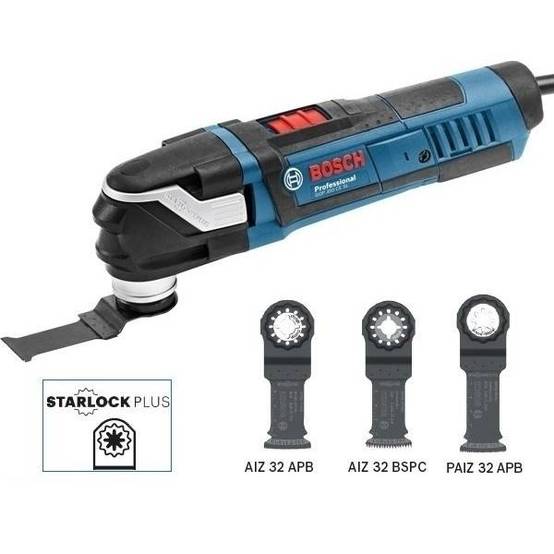 Bosch - Découpeur ponceur BOSCH GOP STARLOCKPlus + 3 accessoires en coffret L-BOXX - 0601231004 - Image 3