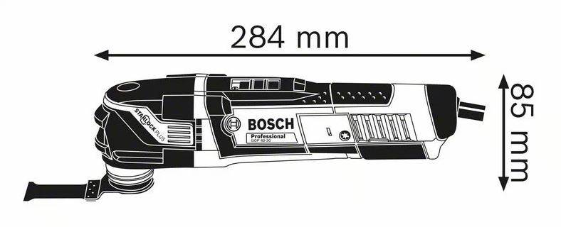 Bosch - Découpeur ponceur BOSCH GOP STARLOCKPlus + 3 accessoires en coffret L-BOXX - 0601231004 - Image 2