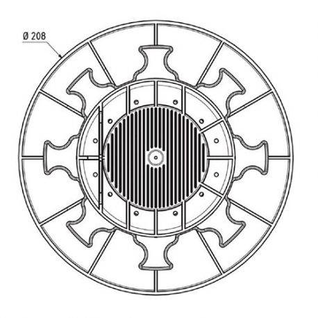 Jouplast - Plot réglable pour lambourde de terrasse surélevée - 140-230mm - lot de 40 - Imagen 9