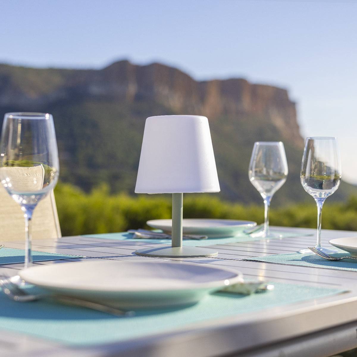 Lumisky - Lampe de table sans fil STANDY MINI Vert H25cm - Imagen 3