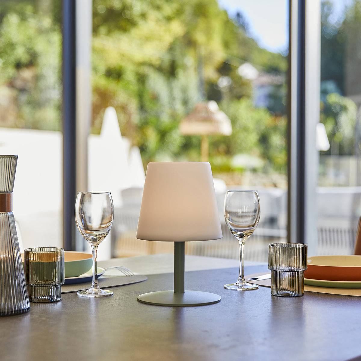 Lumisky - Lampe de table sans fil STANDY MINI Vert H25cm - Imagen 5