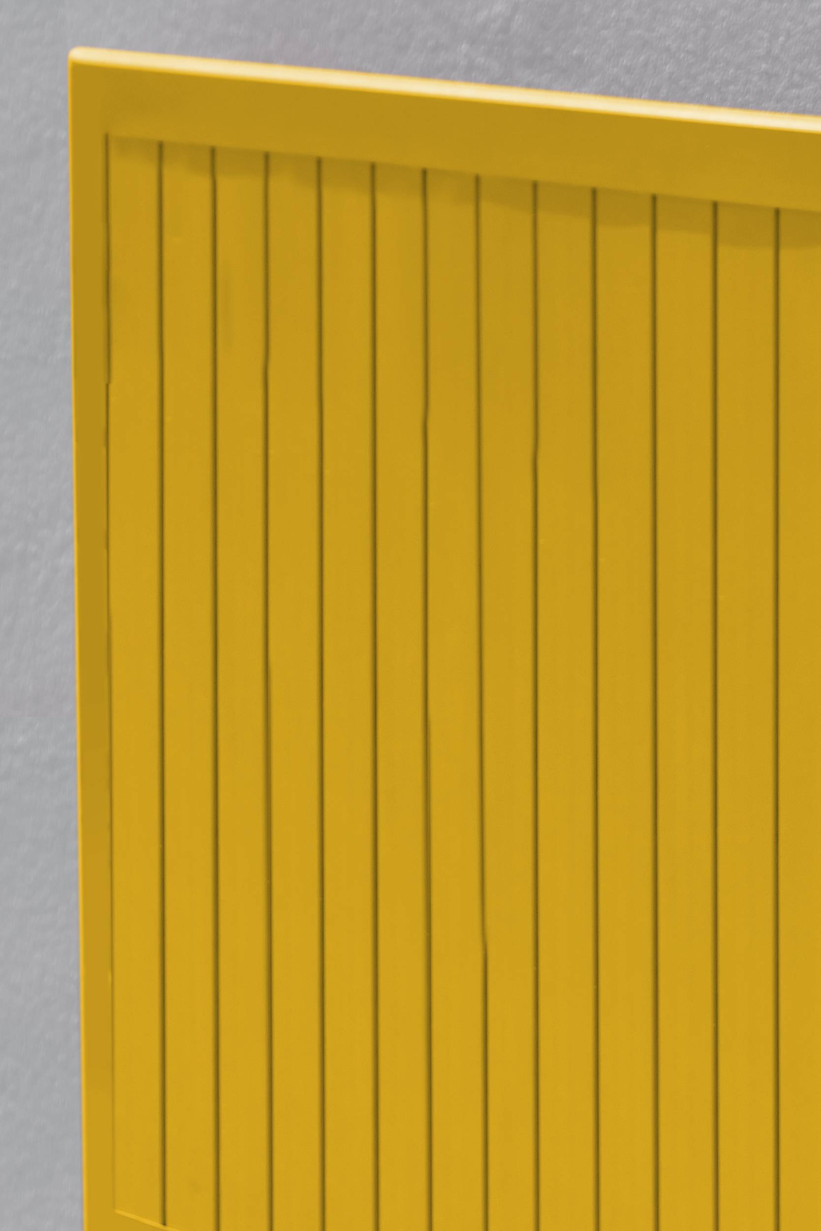 Table de jardin pliante en aluminium - Jaune moutarde - MARIUS - Image 4