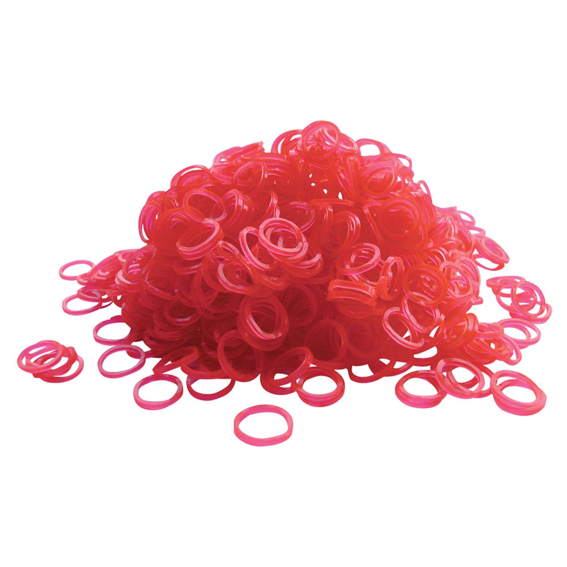 Elastiques en latex 1000 pièces : Rose SHOW TECH