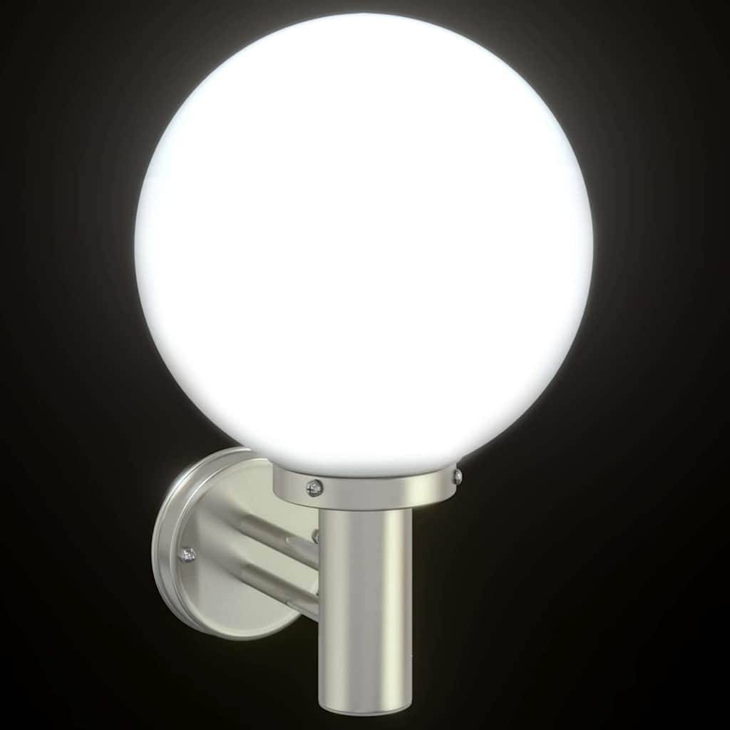 Applique murale extérieure - Lampe murale extérieure Argent 28 x 25 x 38 cm g242 - Image 8